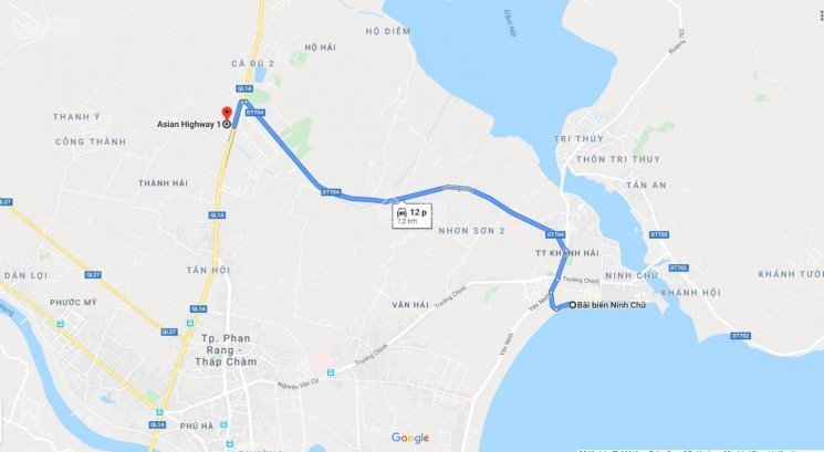 Bán 184m2 đất TP Phan Rang - Tháp Chàm, tỉnh Ninh Thuận 2