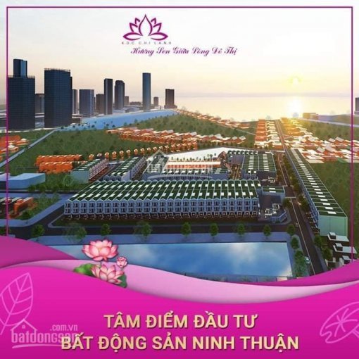 Sở hữu đất nền dự án KDC Chí Lành - trung tâm TP Phan Rang chỉ từ 8,5 triệu/m2 4