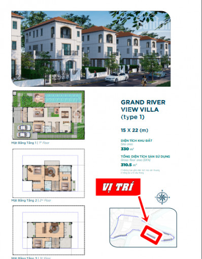 Biệt Thự đơn Lập The Elitte 2, 15x25m, View Sông Rộng, Hướng đông Nam, Giá 22,5 Tỷ 0981331145 6