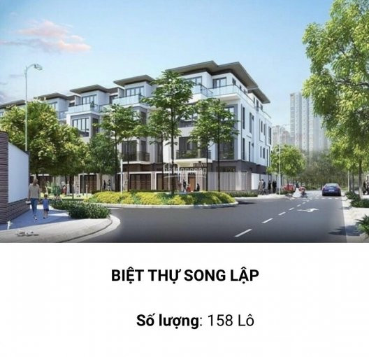 Biệt Thự Song Lập đất Vuông Diện Tích Nhỏ Nhất Dự án Hà đô Charm Villas170m2 Giá Chỉ 11ty 1