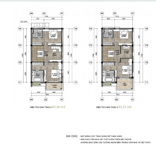 Biệt Thự Song Lập đất Vuông Diện Tích Nhỏ Nhất Dự án Hà đô Charm Villas170m2 Giá Chỉ 11ty 3