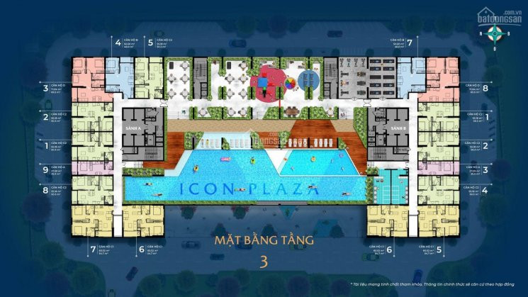 Căn Hộ Icon Plaza Giá Chỉ Từ 1 Tỷ - Thanh Toán 10 Triệu/tháng, Mặt Tiền Dt743 Ngân Hàng Hỗ Trợ 70% 3