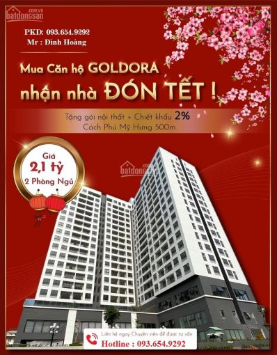 Chỉ 650tr Sở Hữu Ngay Căn Hộ 2pn Goldora Plaza Q7 Lh 0936549292 1