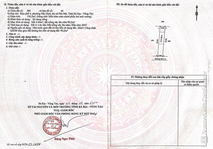 Chính Chủ Bán 9 Lô đất Mt đường 12m, Khu Phố 4, P Hắc Dịch, Phú Mỹ, Bà Rịa-vũng Tàu 5