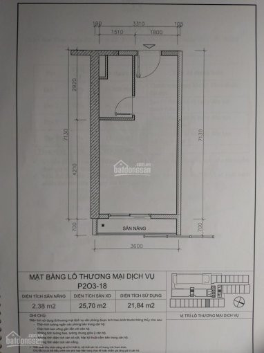 Chính Chủ Bán Căn Office -pegasuite 2- Mã Căn P2o3-18dt 25m, Có Ban Công Lh 0909864600 1