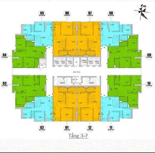 Chính Chủ Bán Cắt Lỗ Căn 70m2 Chung Cư Osaka Complex 1,5x Tỷ 8