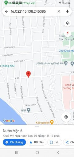 Chính Chủ Bán đất 2 Mặt Tiền đường 105m, K20 Khu Nam Việt á, Q Ngũ Hành Sơn, Giá Tốt 2