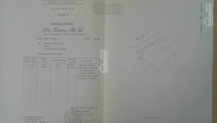 Chính Chủ Bán đất Mặt Tiền đường Tam đa, P Trường Thạnh, Q9 3