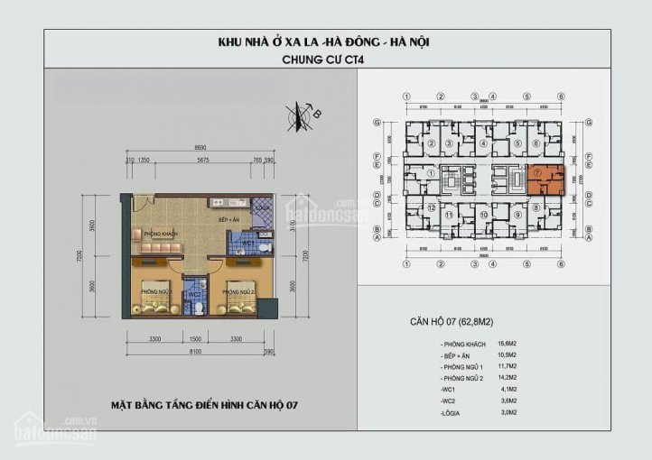 Chính Chủ Bán Gấp, Rẻ, Cắt Lỗ Sâu Ch Số 01 Ct4 Kđt Xa La 63m2 Nhỉnh 900 Tr Ra Lộc Mạnh, 0822005659 4