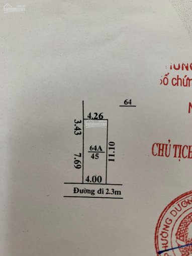 Chính Chủ Bán Mảnh đất Thổ Cư 45m2 An Khánh, Hoài đức, Hà Nội, Chỉ 16 Tỷ 1