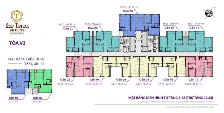 Chính Chủ Bán Nhanh Căn 3,5pn 96m2 Ngoại Giao Tầng 2x đẹp Ban Công đông Nam Toà V2 The Terra An Hưng Lh 0933831661 2