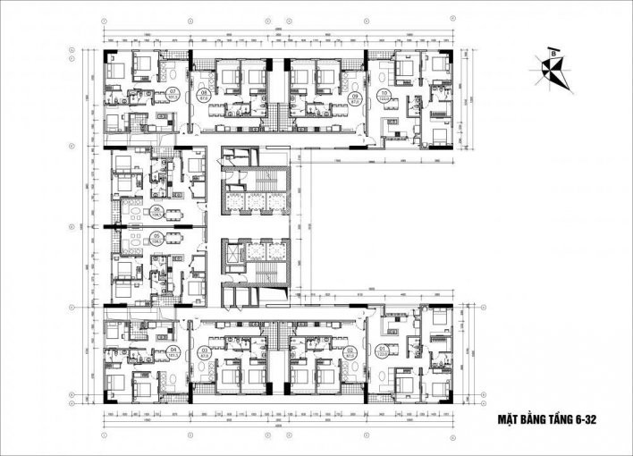 Chính Chủ Bán Nhanh Chung Cư Ngoại Giao đoàn N01t8, N01t3, N02t3, N01t5, N01t1,87 - 120m2 Giá 26 Tr/m2 0965186965 4