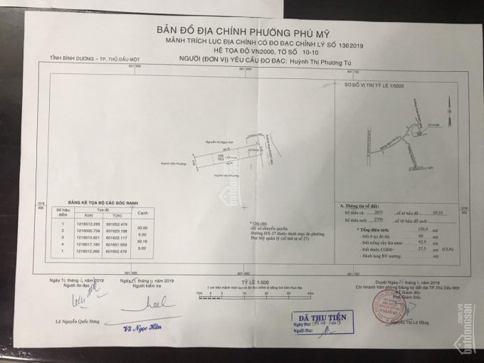 Chính Chủ Bán Nhanh đất Mặt Tiền đường Dx 027, 5 X 30m, Thổ 60m2, Phường Phú Mỹ, Tp Thủ Dầu Một, Bình Dương 4