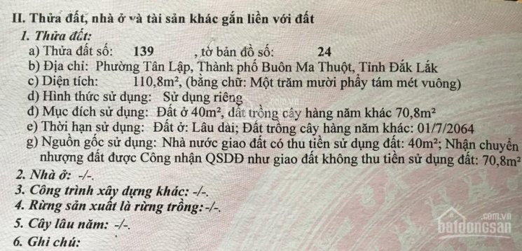 Chính Chủ Bán Nhanh đất Mặt Tiền Lê Minh Xuân, Gần Cây Số 3, đường ô Tô 6m, Dt: 110,8m2, Giá 1,75 Tỷ, Bớt ít Lộc Hỷ 3