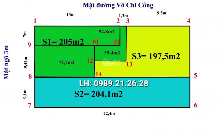 Chính Chủ Bán Nhanh đất Mp Võ Chí Công Hiếm Lô Góc, Mặt Tiền Siêu Khủng Phù Hợp Xây Ks, Vp, Trụ Sở Công Ty 2