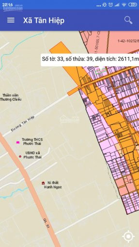 Chính Chủ Bán Nhanh đất Tại Cổng Kho Logistic, 26111m2, đất ở Nông Thôn, Xã Tân Hiệp, Cách Quốc Lộ 51 Khoảng 300m 3