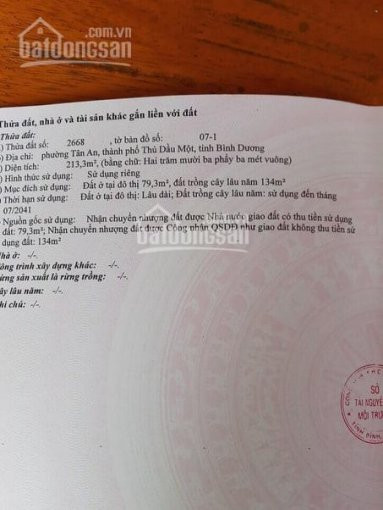 Chính Chủ Bán Nhanh đất Tân An, Thủ Dầu Một, Nhánh Huỳnh Thị Hiếud/t: 104x198 đất Nở Hậu 118, đường Bê Tông 5m 4