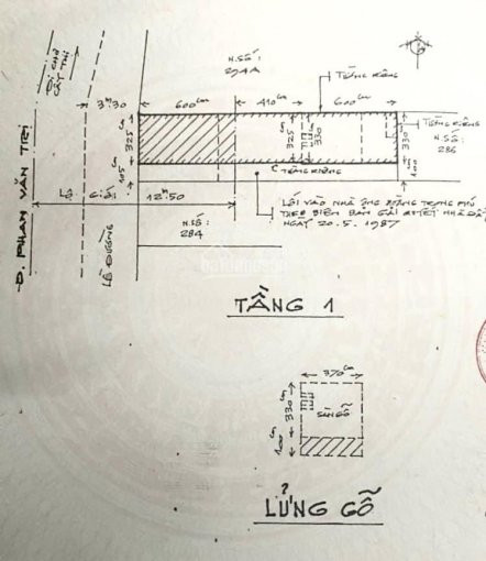 Chính Chủ Bán Nhanh Gấp Nhà 53m2 Mặt Tiền Phan Văn Trị, P11, Bình Thạnh - Gía 6,9 Tỷ Lh: 0934830519 2