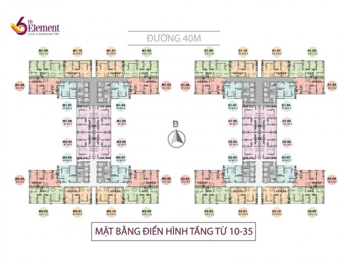 Chính Chủ Bán Nhanh Lỗ Chcc 6th Element, 1207: 598m2 & 1602: 107,9m2 & 1503: 87,4m2, Giá 39tr/m2 Lh O971o85383 1