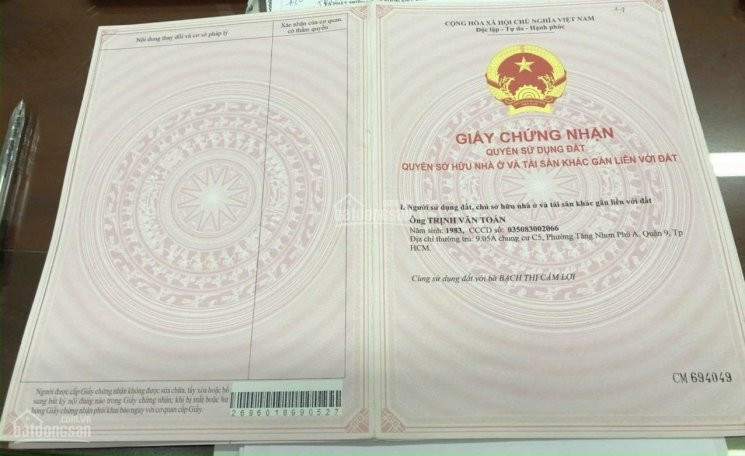 Chính Chủ Bán Nhanh Mt đường Số 1 P, Long Trường, Quận 9, 104m2 Ngang 4,2m, Giá 54tr/m2 2