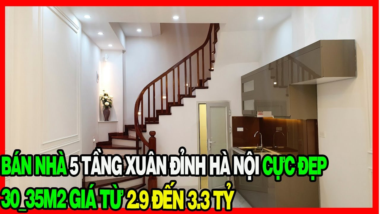 Chính Chủ Bán Nhanh Nhà Xuân La, Xuân đỉnh, Hà Nội 35m2*5 Tầng Xây Mới Cực đẹp (có Video ảnh Chuẩn 100%) 1