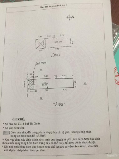 Chính Chủ Bán Nhanh Nhanh Nhà Phố Hẻm 204/ Bùi Thị Xuân- Sổ Hồng Riêng đầy đủ- Giảm Giá Còn 52 Tỷ-38*17m 5