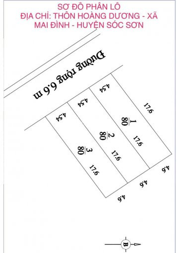 Chính Chủ Cần Bán 1 Số Lô đất Phân Lô Cực đẹp Tại Thế Trạch Mai đình Sóc Sơn Hn 1