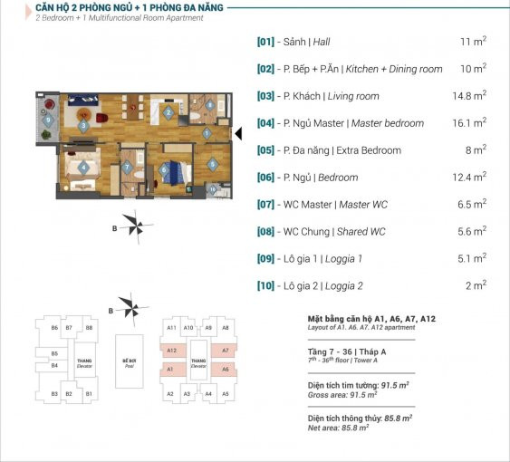 Chính Chủ Cần Bán Căn 3pn Nhỏ 86m2 Tầng 19 Giá 4,1x Tỷ Nguyên Bản Cđt, Bớt 150tr Nhận Ngay, Có Vay được Nh 3