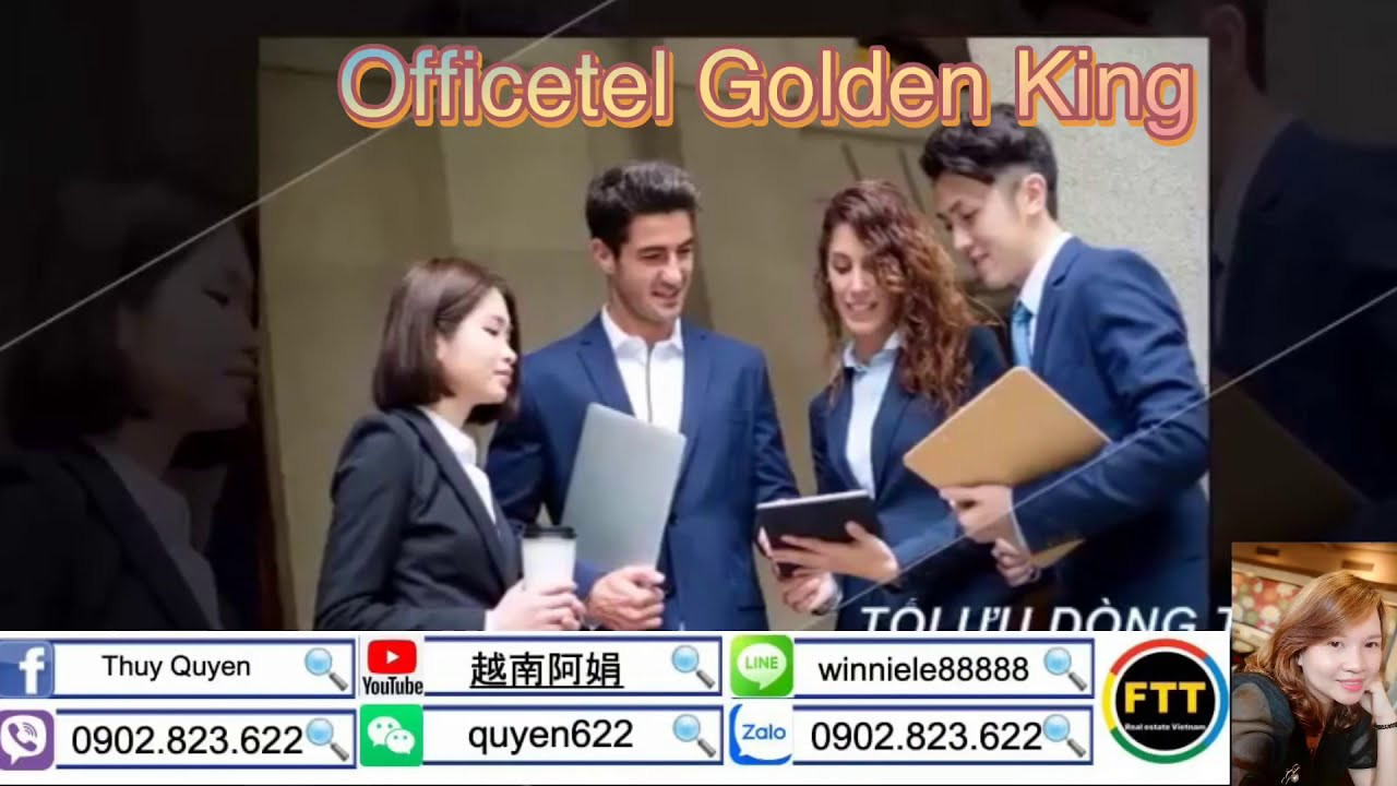 Chính Chủ Cho Thuê Nhanh Căn Hộ Officetel Cao ốc Golden King, Phong Thủy Tốt, Tầng Cao, View đẹp, Kd Tốt 1