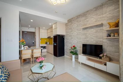 Cho Thuê Căn Hộ Millennium , Q 4 , 70m2 , 2pn , 2wc , Fullnt ,giá 13tr,lh 0342200174 1