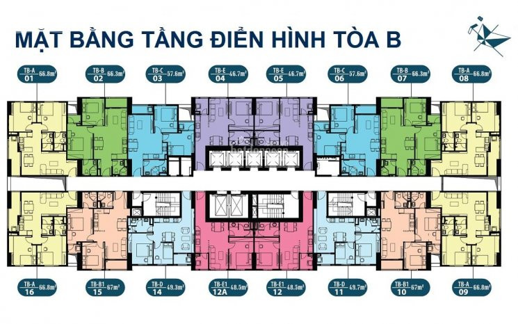 Chủ Nhà Bán Căn Chung Cư Intracom đông Anh Tầng 1910, Dt 67m2 Giá 225tr/m2:0904999135 1