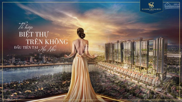 Mở Bán đợt 1 Biệt Thự Duplex Trên Không Sunshine Crystal River, Tây Hồ, Dt 170m2, Lh 0963509460 2