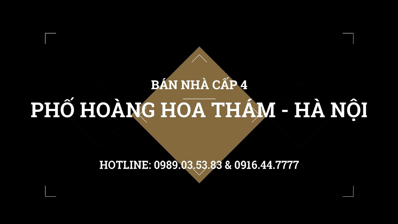 Nhà 3 Tỷ, ô Tô Vào Tận Nhà - Trung Tâm Phố Hoàng Hoa Thám 1