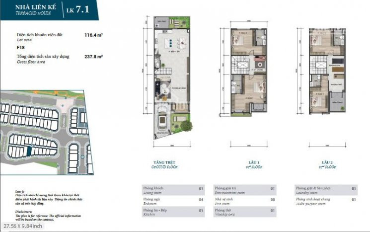 Nhà Phố Mtnb Liên Phường Quận 9 - Dt :  6x20m2 - 6x185m2 -ngân Hàng Hổ Trợ 70% -thiết Kế đẹp 7