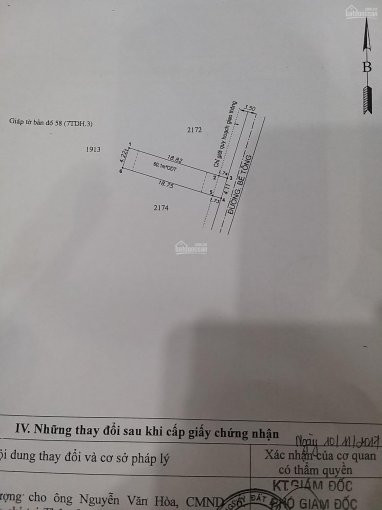 Nhà Sổ Riêng 1 Trệt 1 Lầu Gần Trung Tâm Sân Vận động Tp Dĩ An, Bd 7