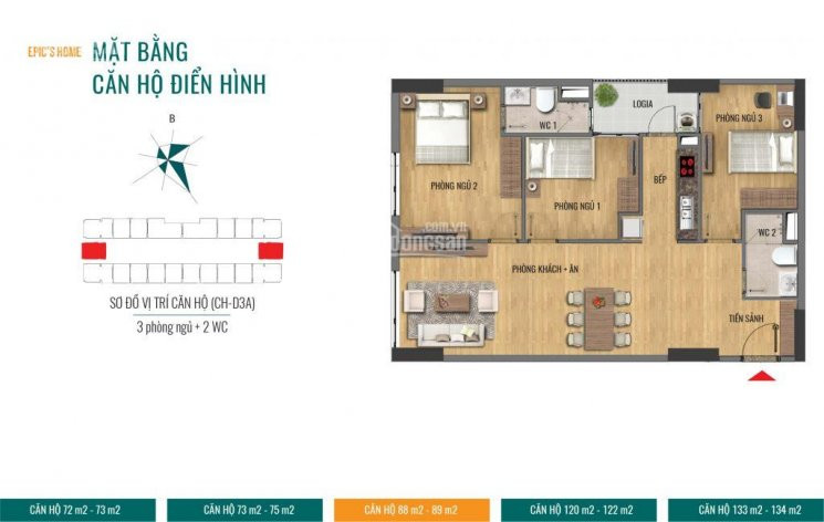 Nhận Nhà ở Ngay, Nội Thất Cao Cấp - Căn Góc 3pn Dự án Epic's Home 7