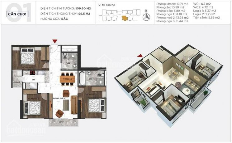 Quá Rẻ S2-01 Sunshine City, 100m2, 3pn, View Nội Khu, Tầng Trung, Full đồ Giá Chỉ 335 Tỷ, Chưa ở 2