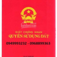 Chính Chủ Bán Nhanh đất 144m2, Khu đấu Giá Yên Xá, Tân Triều, Thanh Trì 115 Triệu đồng/m2 0949993232