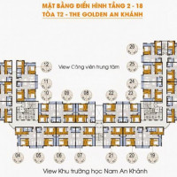 Chính Chủ Bán Nhanh Rẻ Cc The Golden An Khánh, Tầng 1512: 66,8m2 - 18t1 Và T1218 69m2, 1tỷ1, Lh 0916419028 - C My