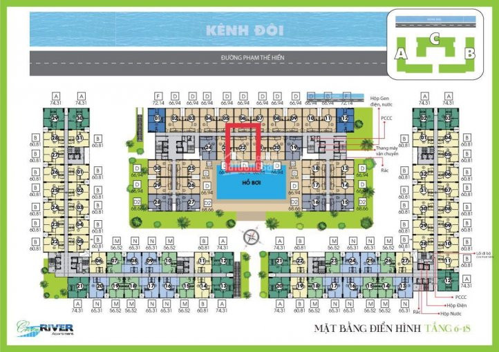 bán Gấp Căn Siêu Hót 72m2 View Hồ Bơi, Nội Khu Tầng Trung,- Giá 1ty8, Tt 70% 1ty438 1