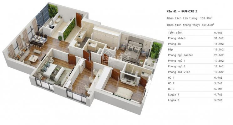 Chính Chủ Bán Nhanh Căn Vip Goldmark City 169m2 Thanh Toán Trước 30% Gtch = 137 Tỷ Nhận Nhà Lh: 0969191230 8