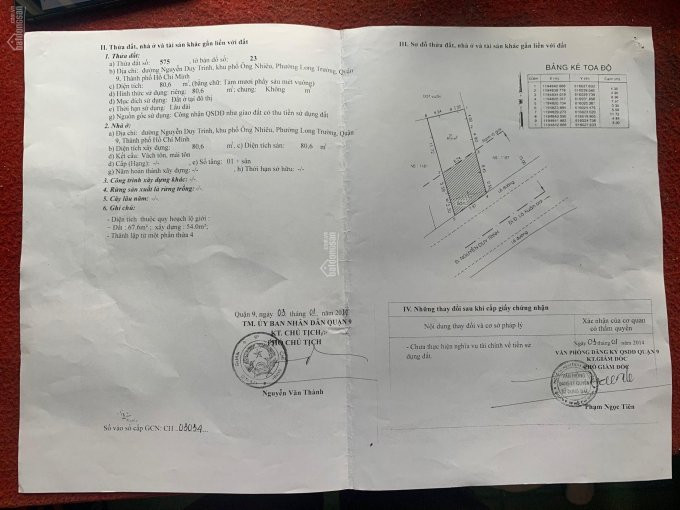 Chính Chủ Bán Nhanh đất Mặt Tiền Nguyễn Duy Trinh, Phường Long Trường, Quận 9, Tphcm 4