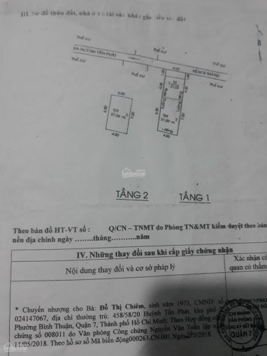Chính Chủ Bán Nhanh Nhà Hẻm 487 Võ Thị Nhờ 4x12m, Giá Hợp Lý Có Sân Và 2pn 1
