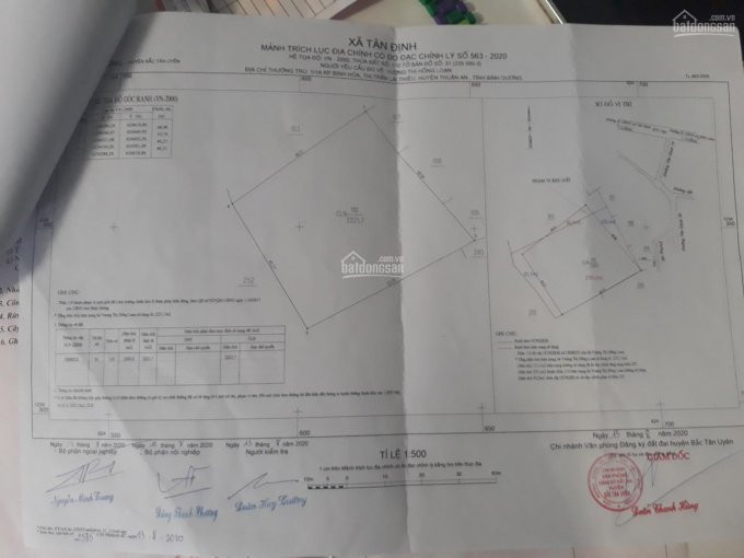 Chính Chủ Cần Bán đất Xã Tân định Giáp Huyện Tân Uyên Bình Dương 1