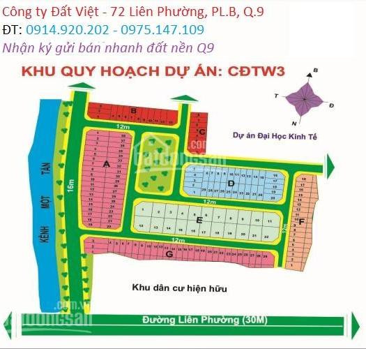 Chủ đất Cần Tiên Bán Nhanh Lô A đường 20m, Dự án Mẫu Giáo Trung ương 3, Quận 9 1