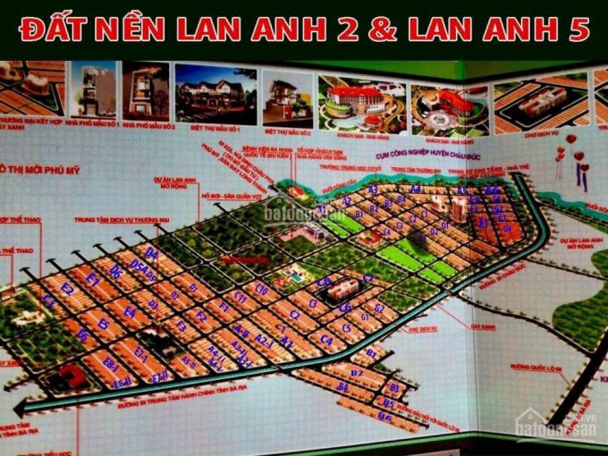 đất Nền Bà Rịa Dự án Lan Anh 1, 2, 5 Cơ Hội đầu Tư Sinh Lời Cao, Từ 580 Tr/nền Lh: 0938352623 3