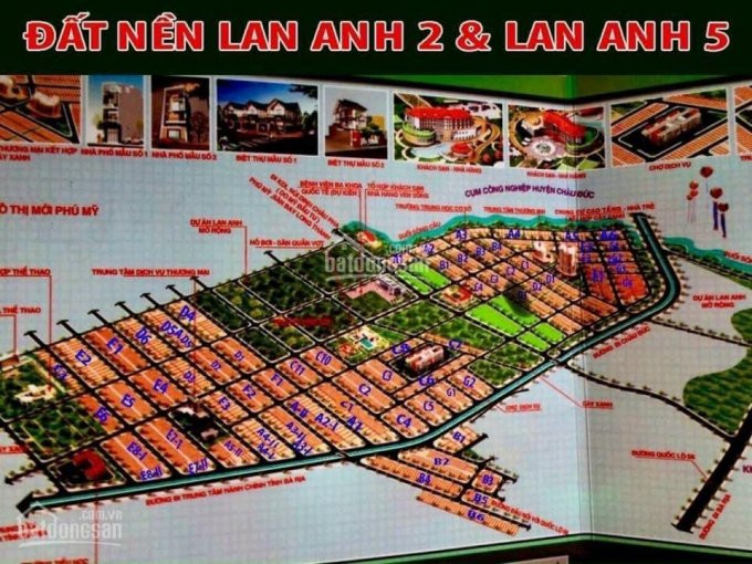 đất Nền Bà Rịa Dự án Lan Anh 1, 2, 5 Cơ Hội đầu Tư Sinh Lời Cao, Từ 580 Tr/nền Lh: 0938352623 1