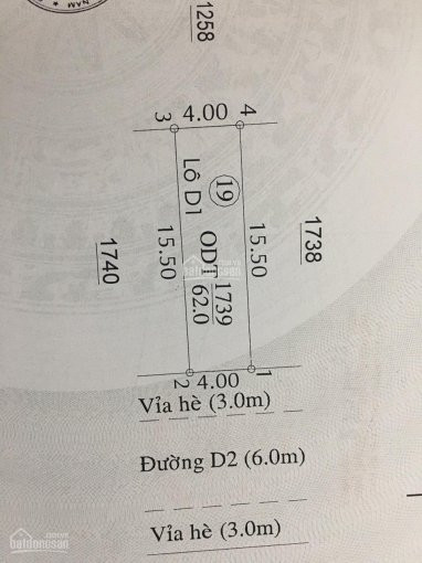 Hẻm Xe Tải 12m đất Nền đường 22/12, Dt (62m2) 4m X 15,5m, Giá Chỉ 3 Tỷ 3