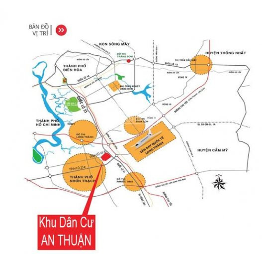 Kdc An Thuận - Cổng Chính Sân Bay Long Thành Trục Chính 32m Giá Rẻ Không Tưởng - Lh 0933586362 1