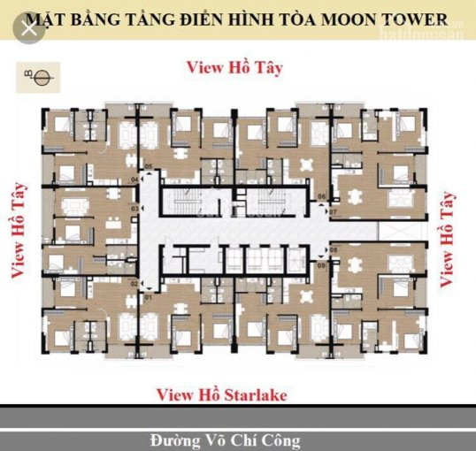 Tây Hồ Residence, Căn Góc 3pn View Hồ Tây, Chiết Khấu 7% Giá Bán, Htls 0% 15 Tháng, Tặng Quà 100tr 5